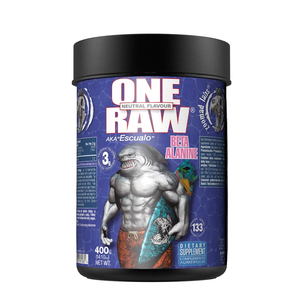 One Raw Beta Alanine - 400g, Saveur neutre