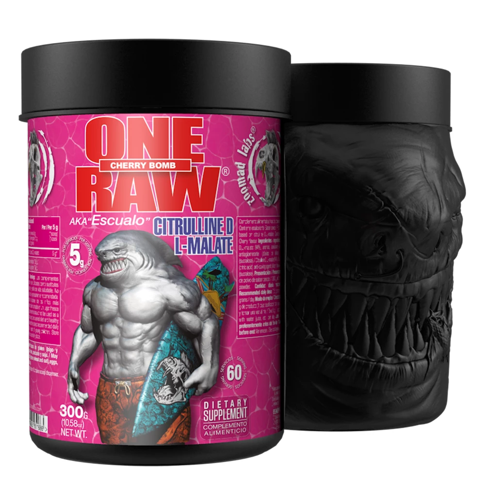 One Raw L-Citrulline Malate - 300g, Cherry Bomb