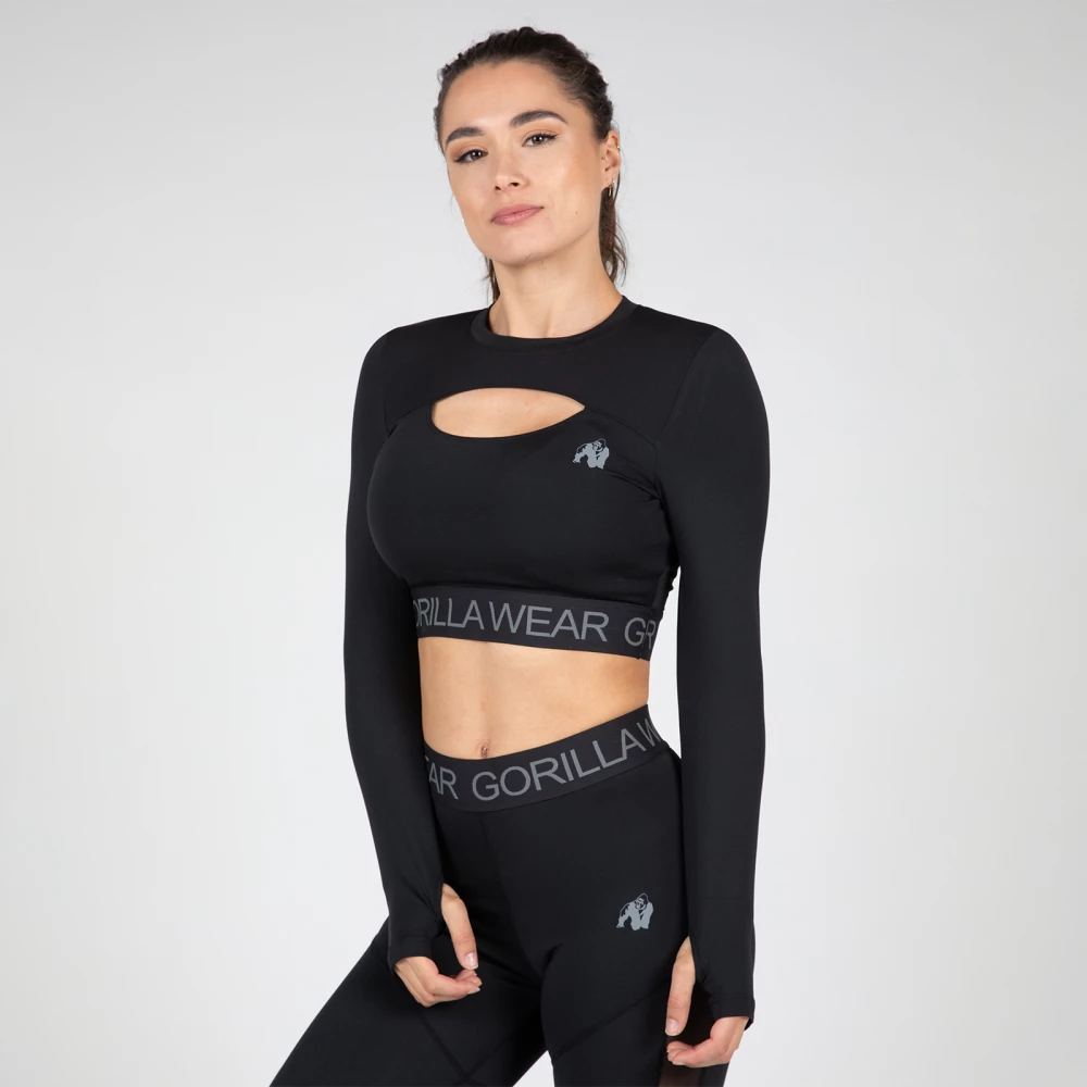 Osseo Long Sleeve - L, Black