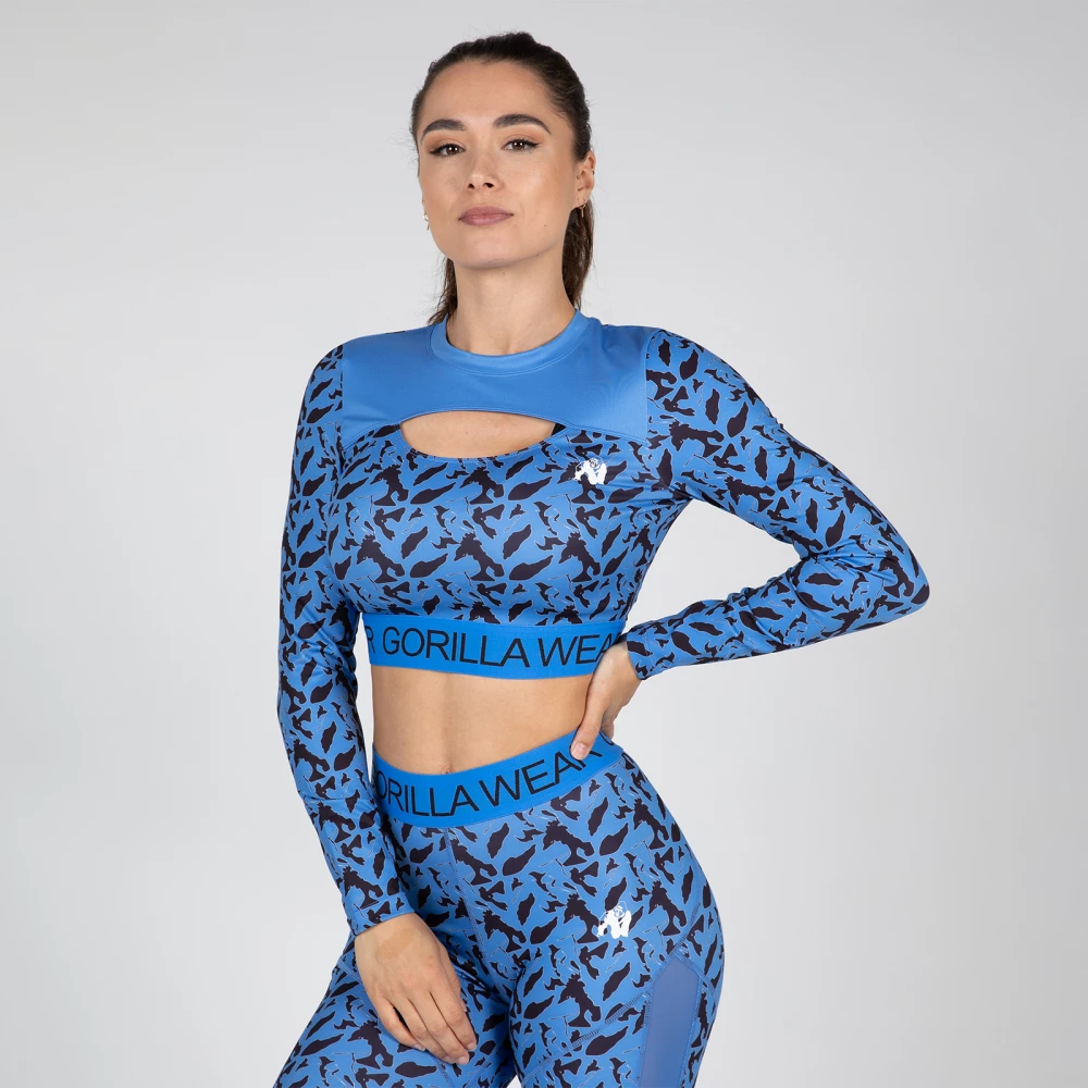 Osseo Long Sleeve - S, Blue