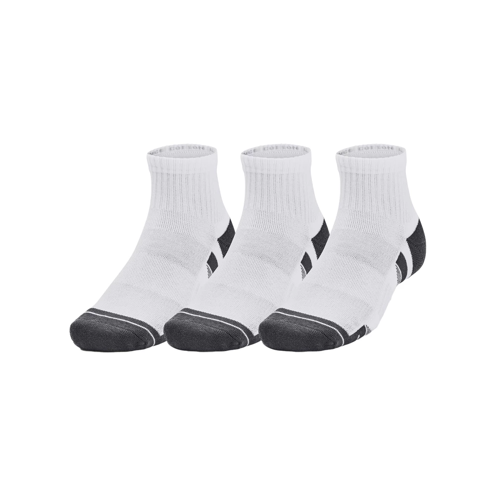 Pack 3 paires de chaussettes Under Armour Performance Coton - M, White