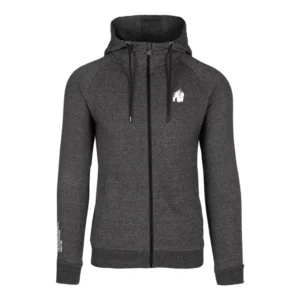 Payette Zipped Hoodie - S, Gray