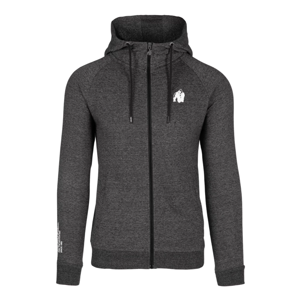 Payette Zipped Hoodie - S, Gray