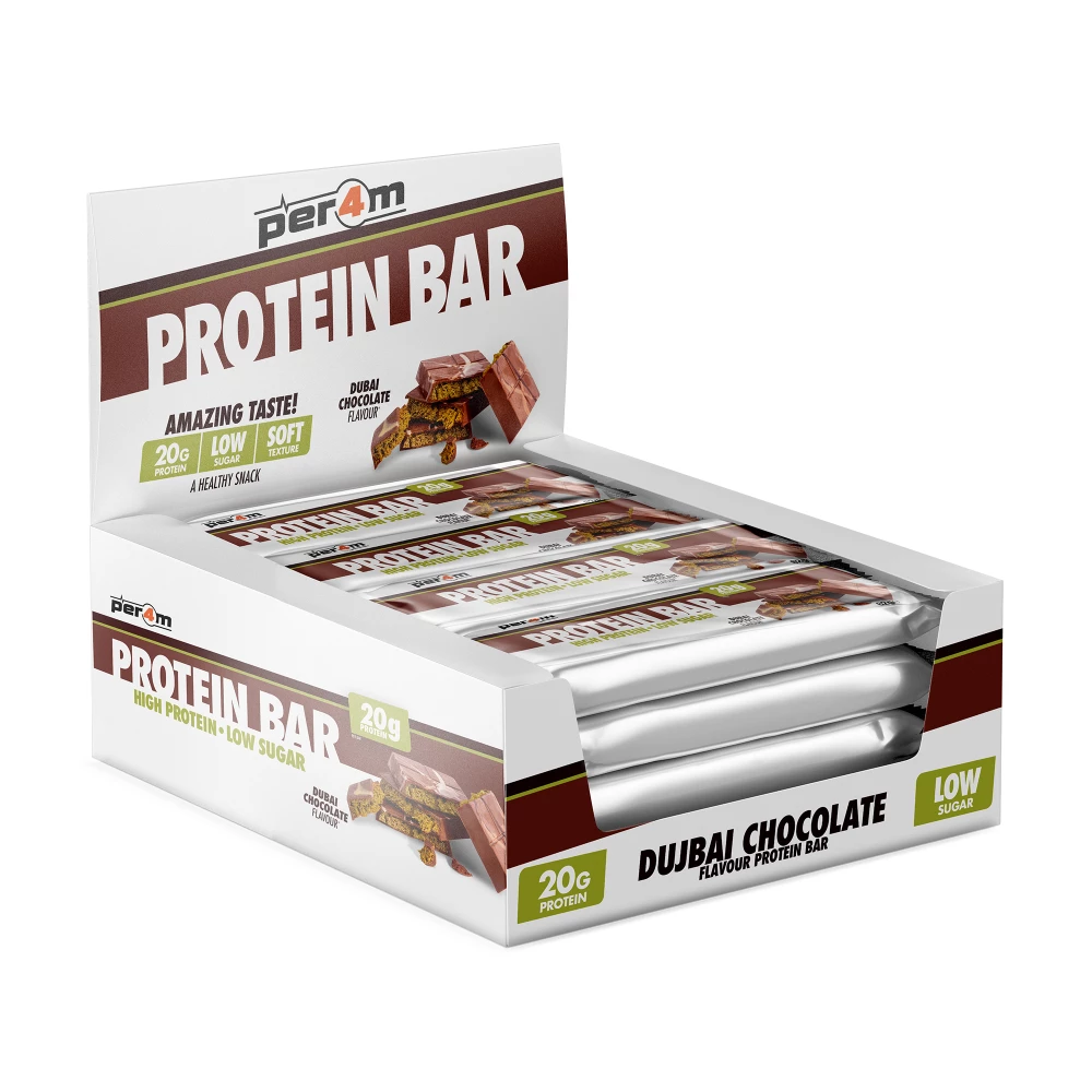 Protein Bar - Boite de 12, Dubai Chocolate