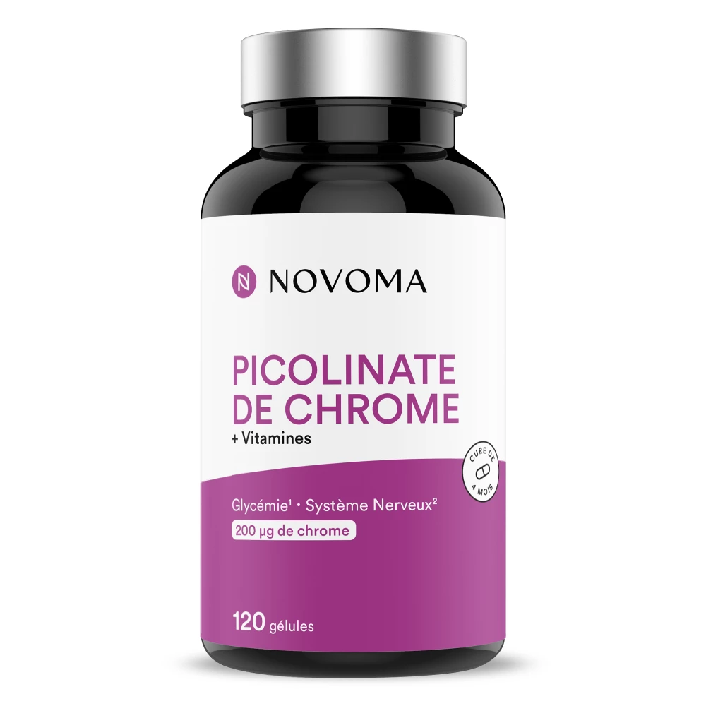 Picolinate de Chrome - 120 Gélules