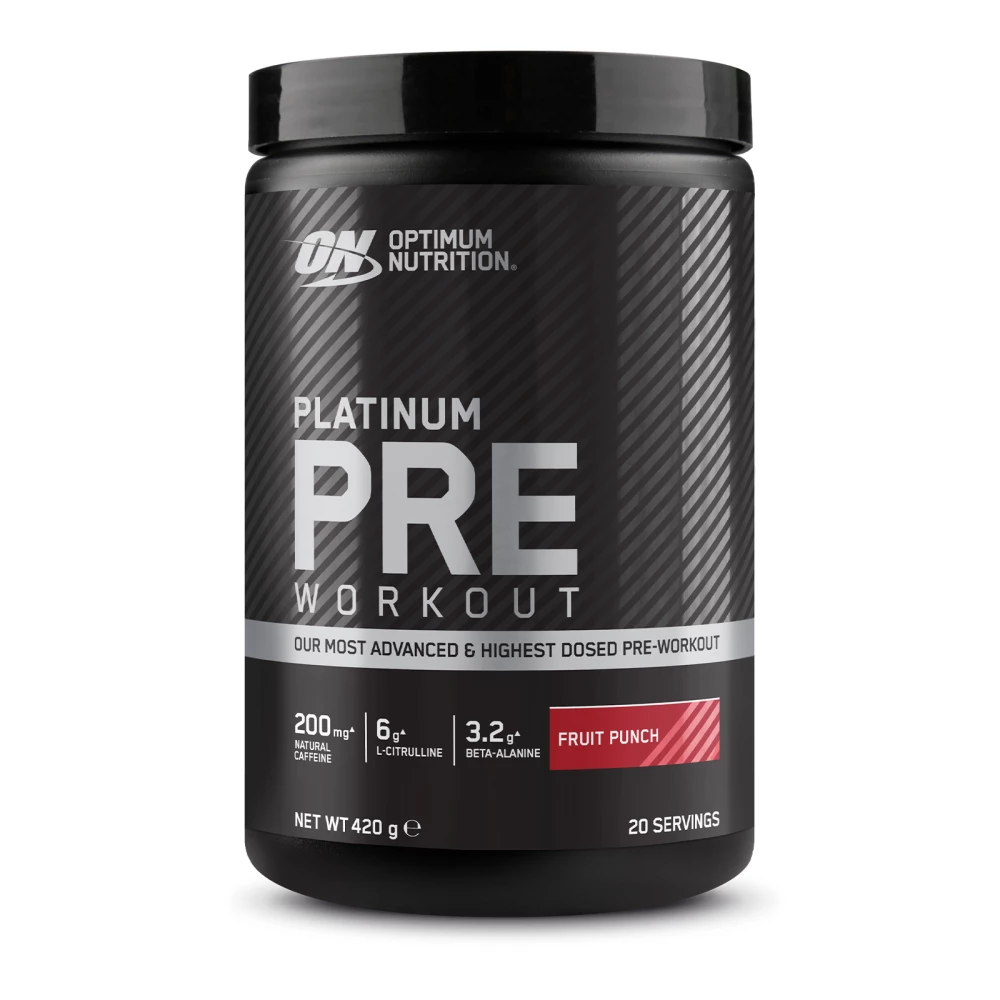 Platinum Pre-Workout - 420g, Fruit Punch