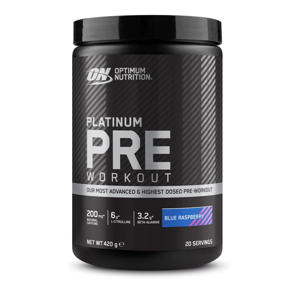 Platinum Pre-Workout - 420g, Blue Raspberry