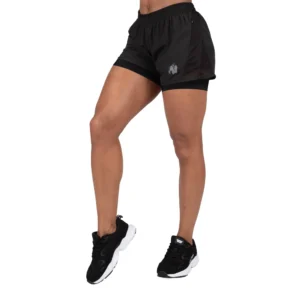 Portland 2-in-1 Shorts - XL, Black