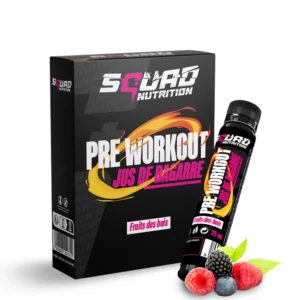 Pre-workout Jus de Bagarre - Boite de 10, Fruits des Bois