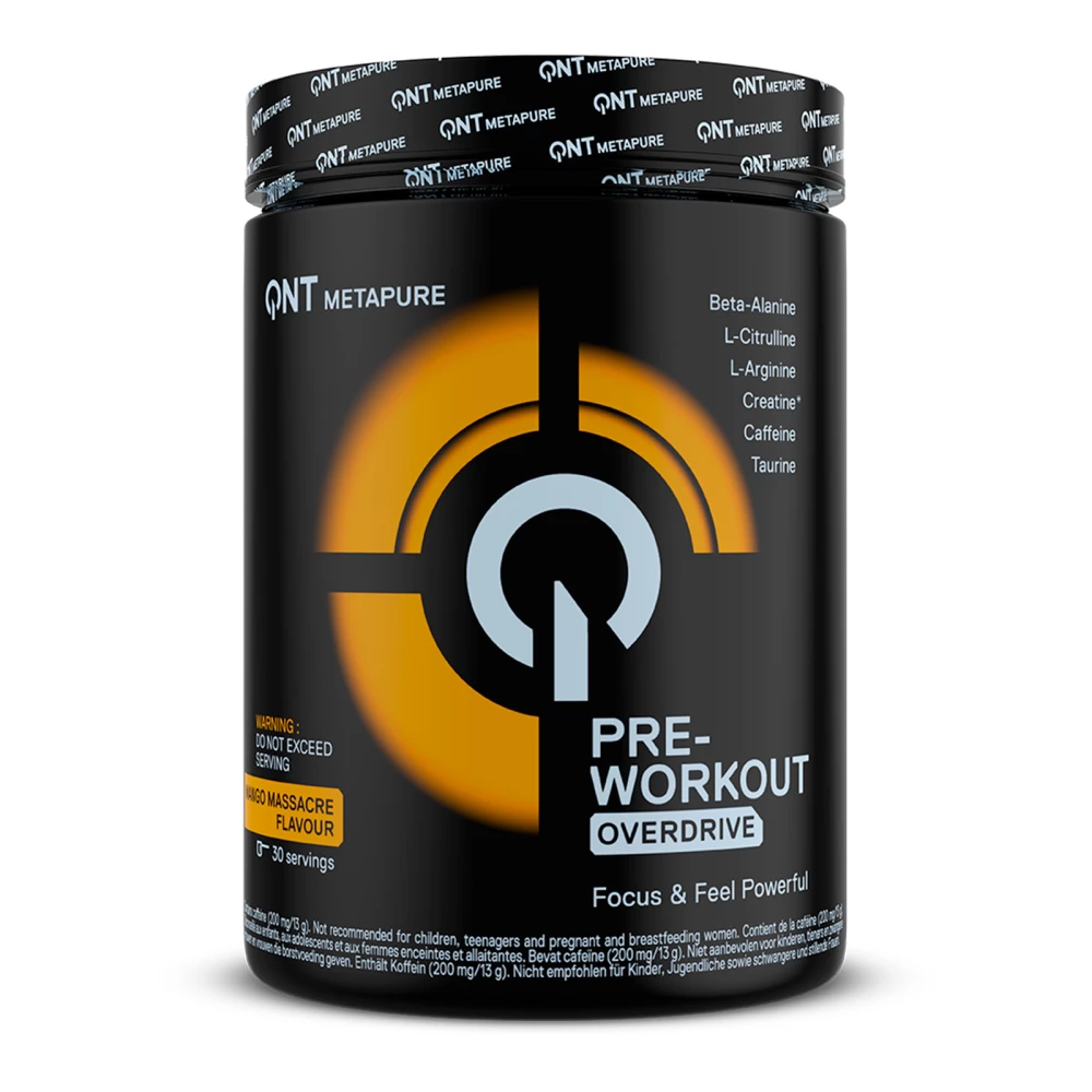Pre-workout Overdrive - 390g, Mango Massacre