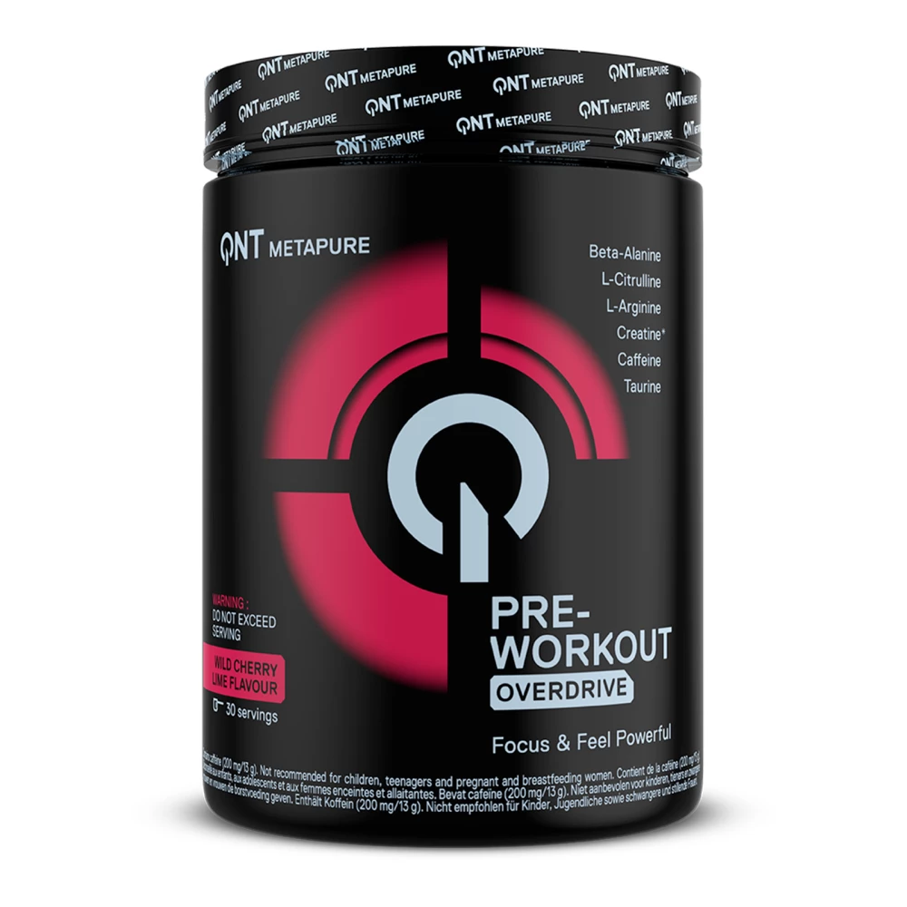 Pre-workout Overdrive - 390g, Wild Cherry Lime