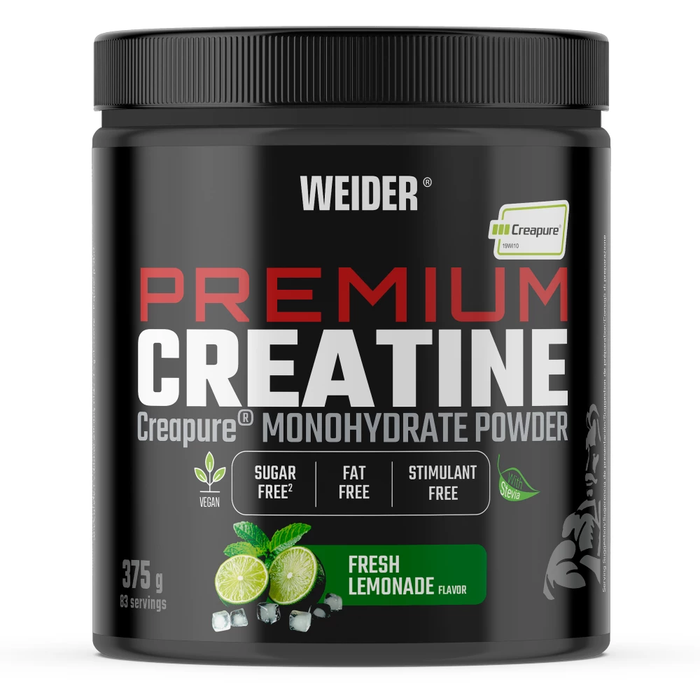 Premium Creatine 100% Creapure® - 375g, Fresh Lemonade