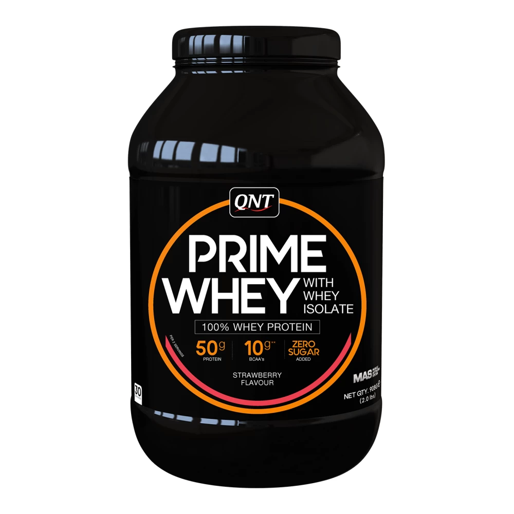 Prime Whey - 908g, Fraise