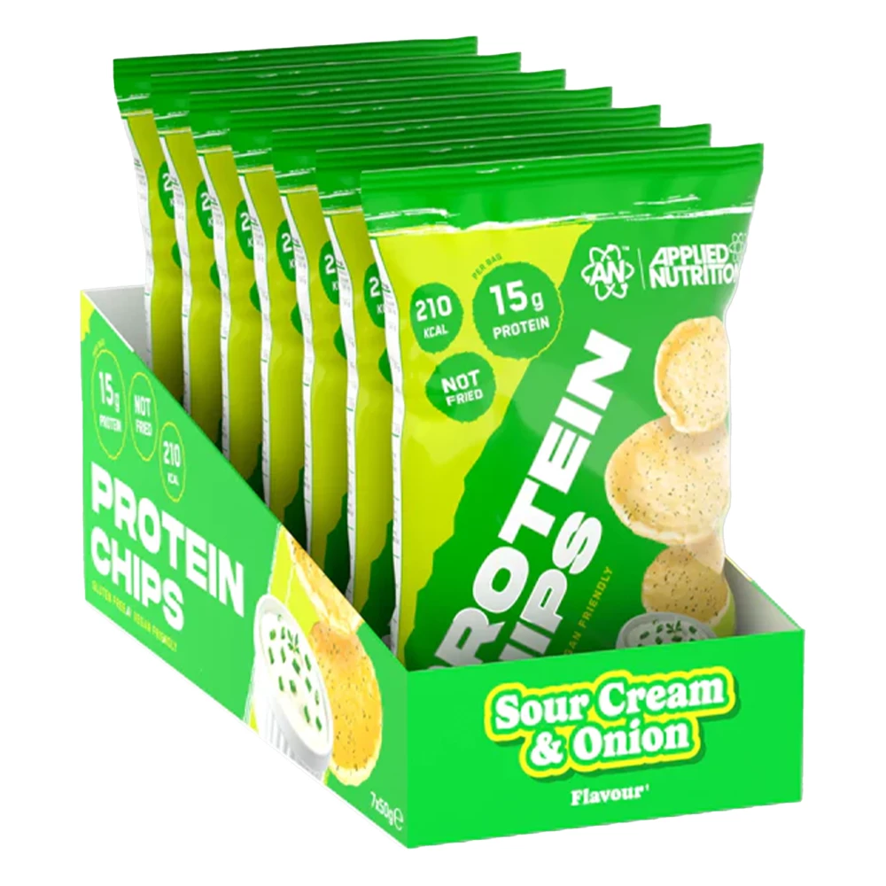 Protein Chips - Boite de 7, Sour Cream & Onion