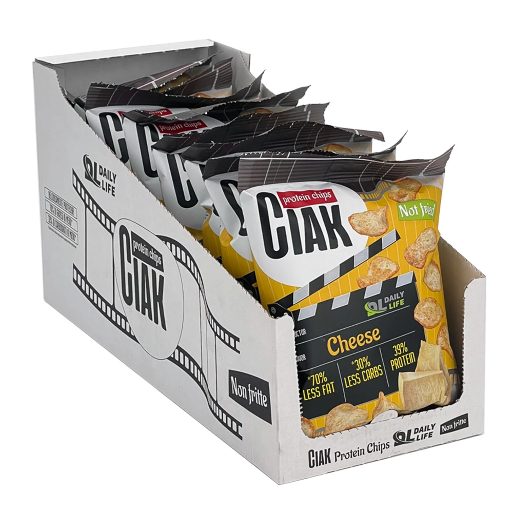 Protein Chips Ciak - Boite de 8, Cheese