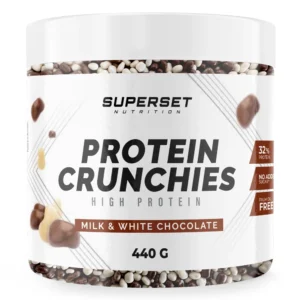 Protein Crunchies - 440g, Milk & White Chocolate