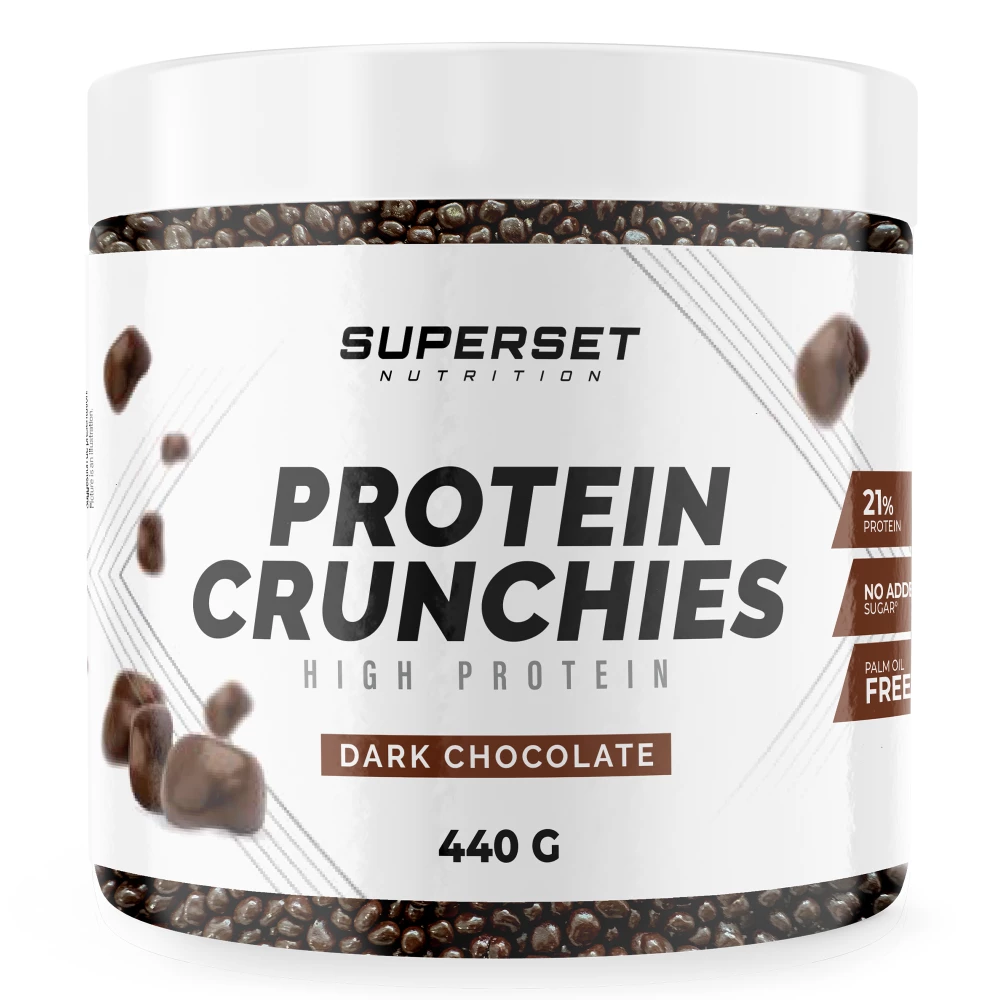Protein Crunchies - 440g, Dark Chocolate