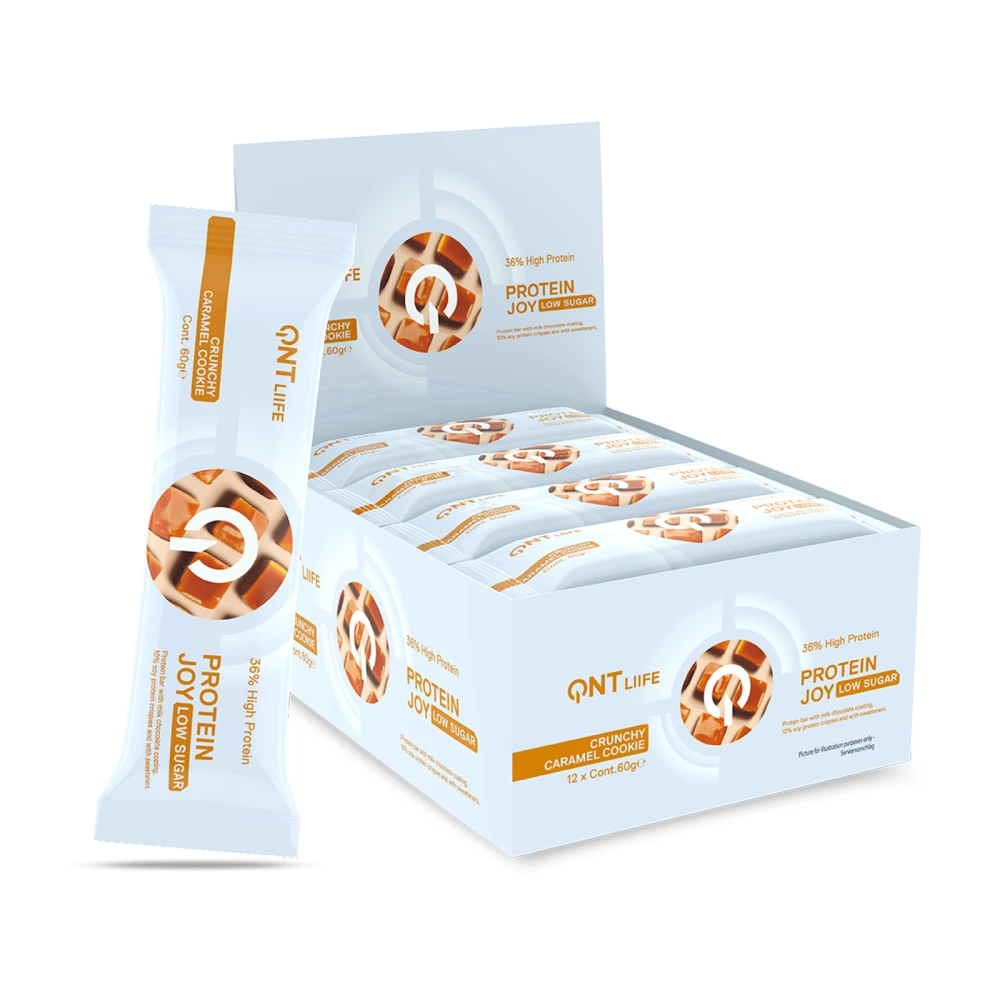 Protein Joy - Boite de 12, Crunchy Caramel Cookie