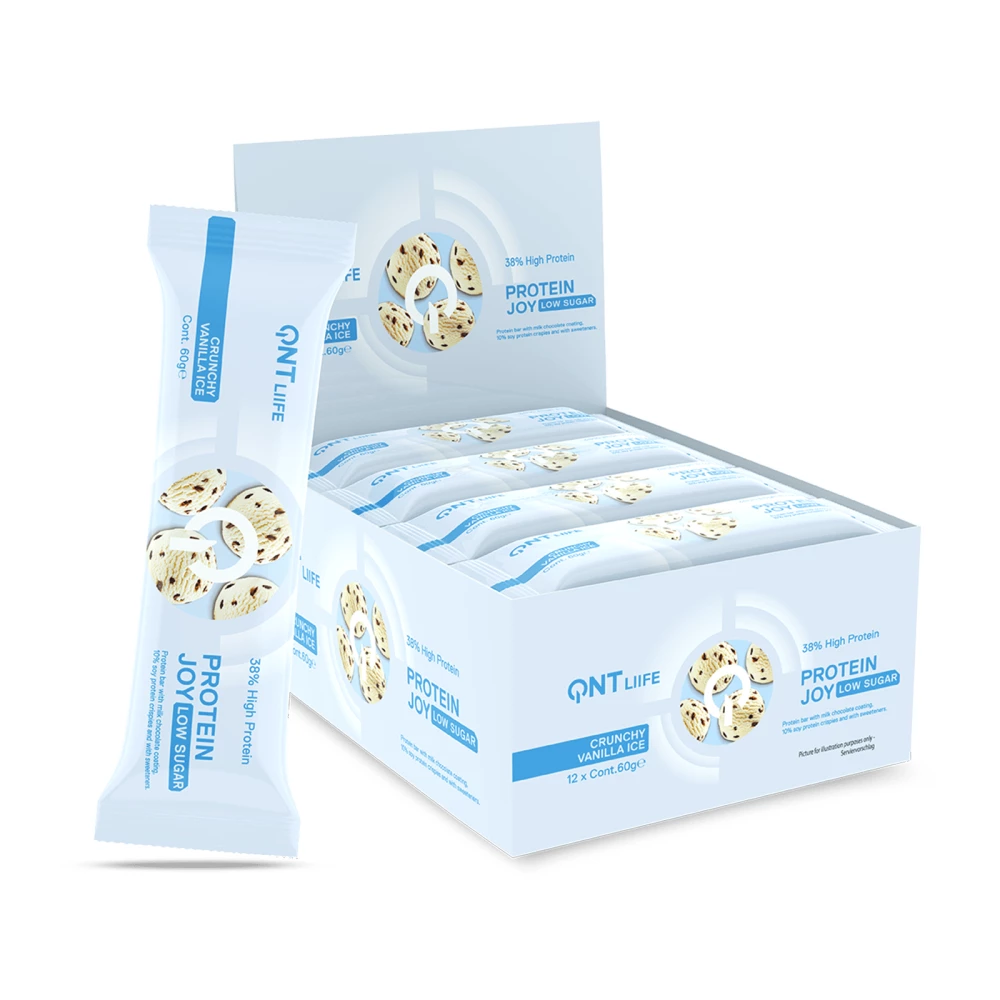 Protein Joy - Boite de 12, Crunchy Vanilla Ice