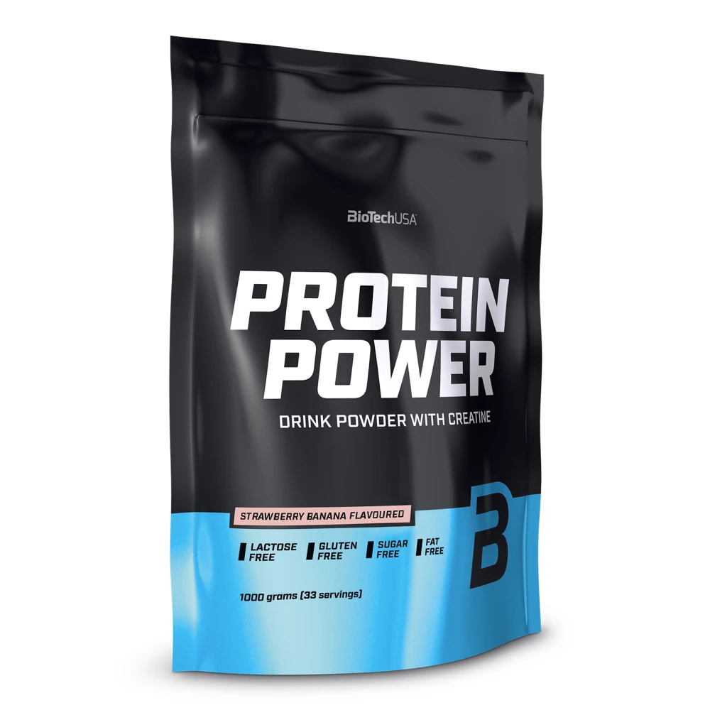 Protein Power - 1000g, Strawberry Banana