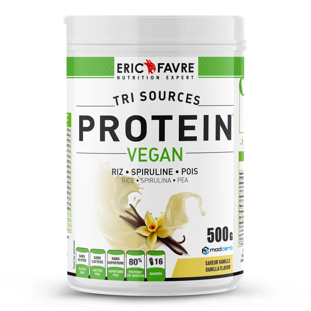 Protéines Vegan - 500g, Vanilla