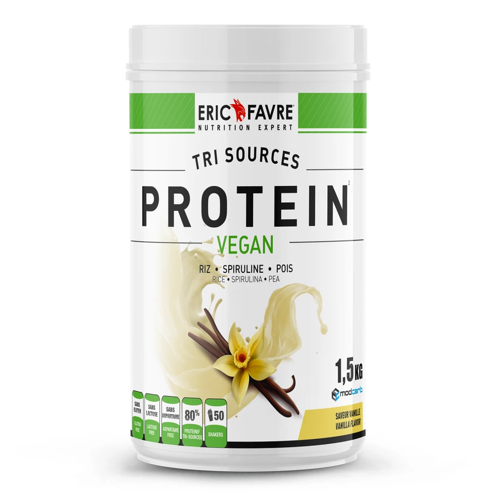 Protéines Vegan - 1500g, Vanilla