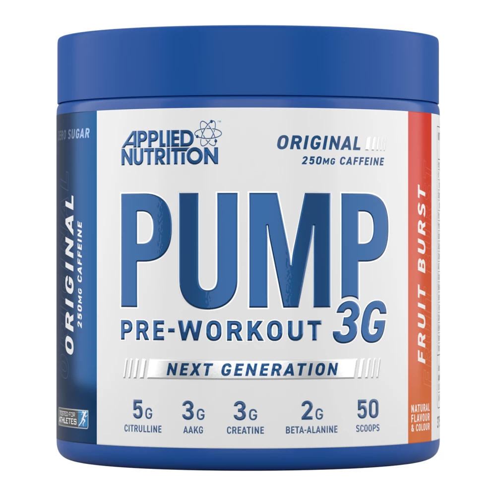 Pump 3G Pre-Workout - 375g, Fruit Burst
