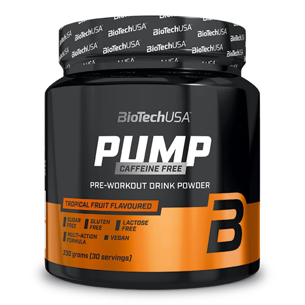 Pump Caffeine Free - 330g, Tropical Fruit