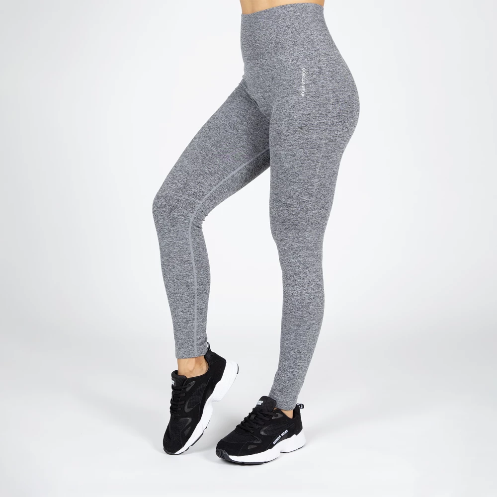 Quincy Seamless Leggings - XS/S, Gray Melange