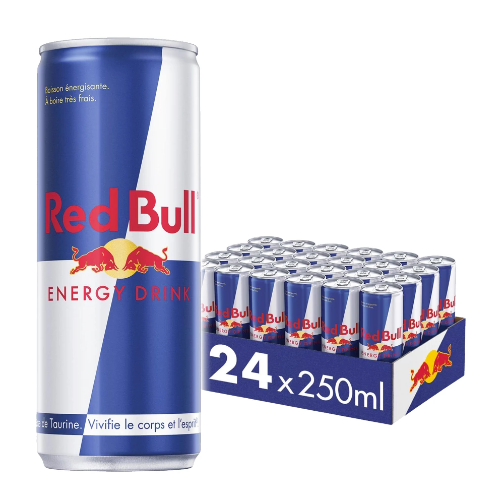 Red Bull Energy Drink - Pack de 24, Energy Drink