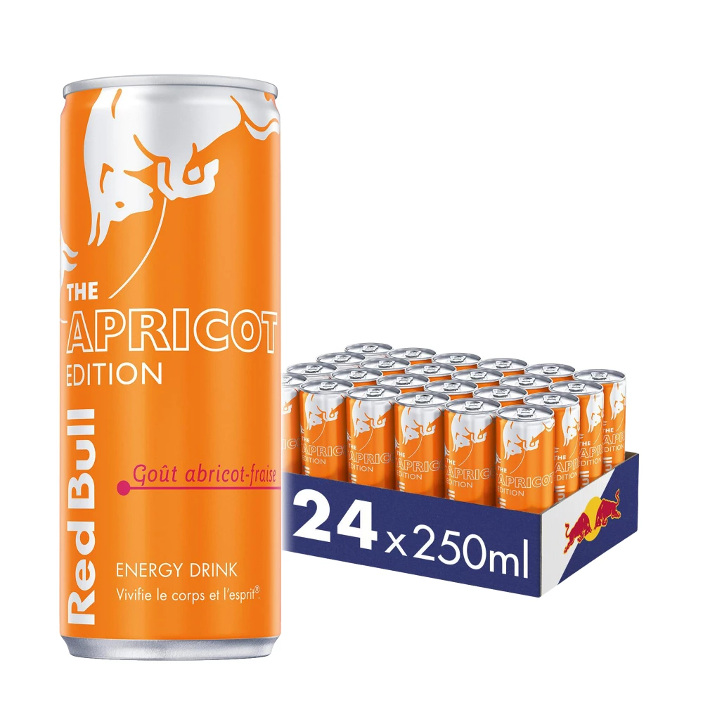 Red Bull The Apricot Edition - Pack de 24, Abricot Fraise