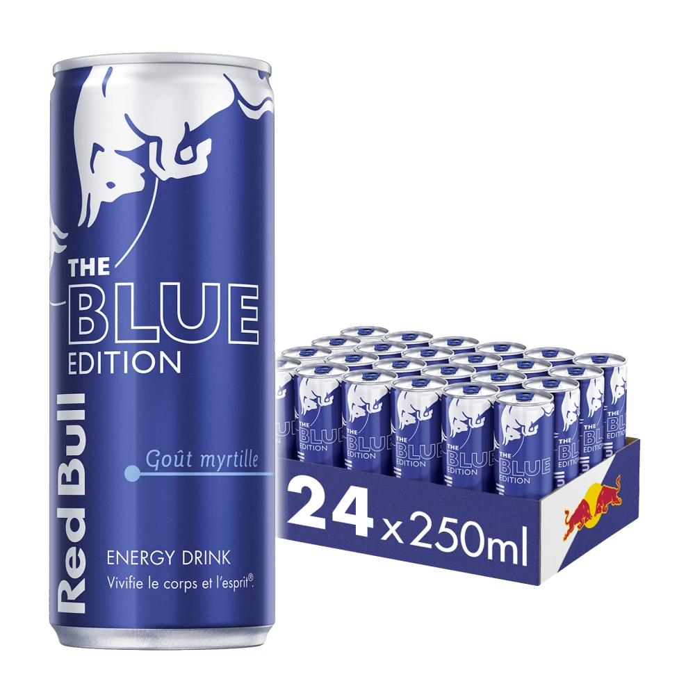 Red Bull The Blue Edition - Pack de 24, Blueberry