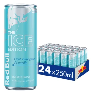 Red Bull The Ice Edition - Pack de 24, Mûre Givrée & Vanille