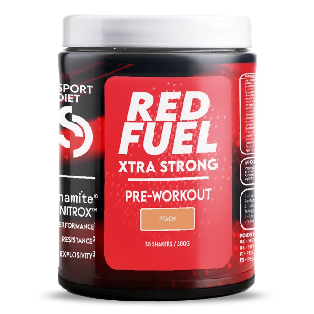 Red Fuel Pre-Workout - 300g, Peach