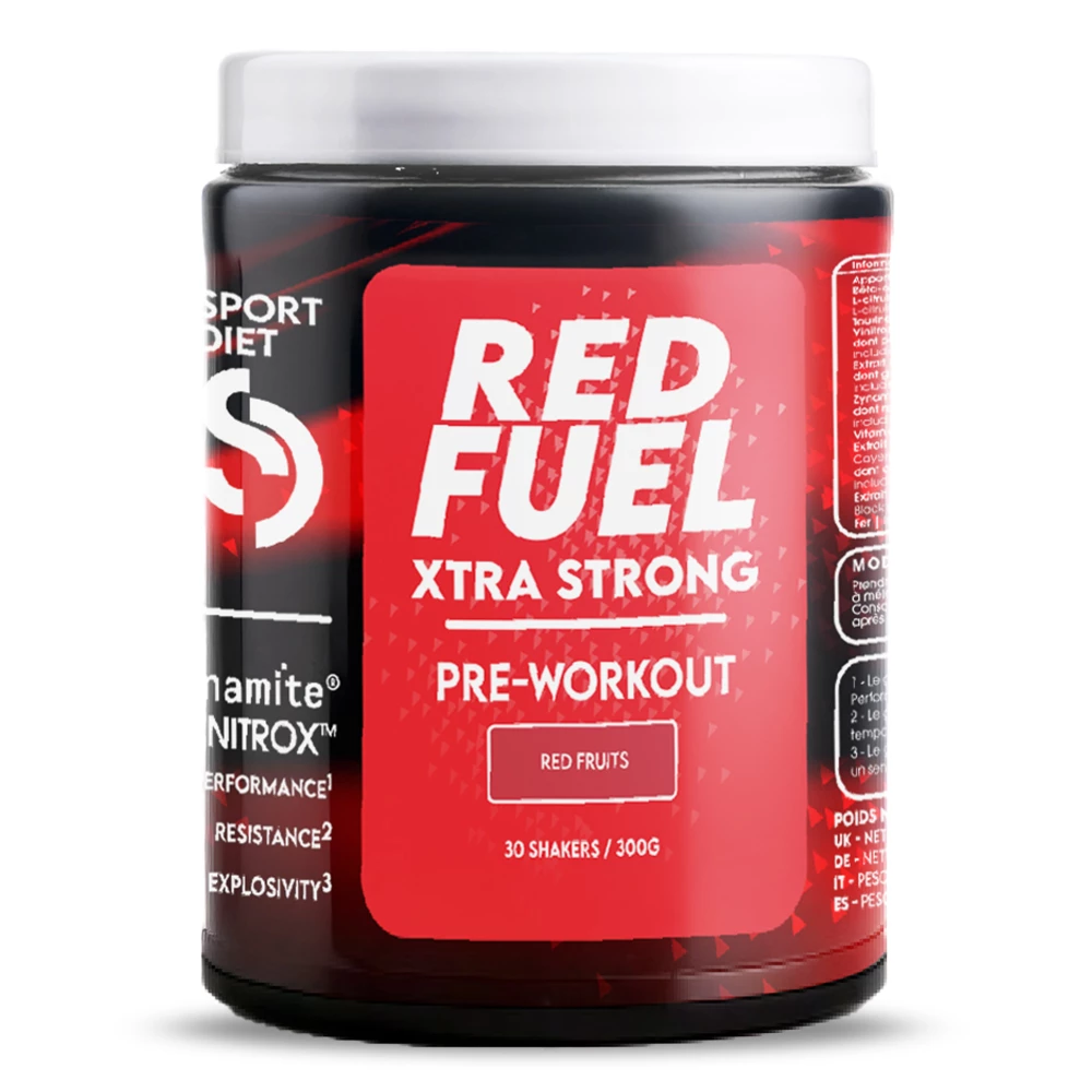Red Fuel Pre-Workout - 300g, Red Fruits