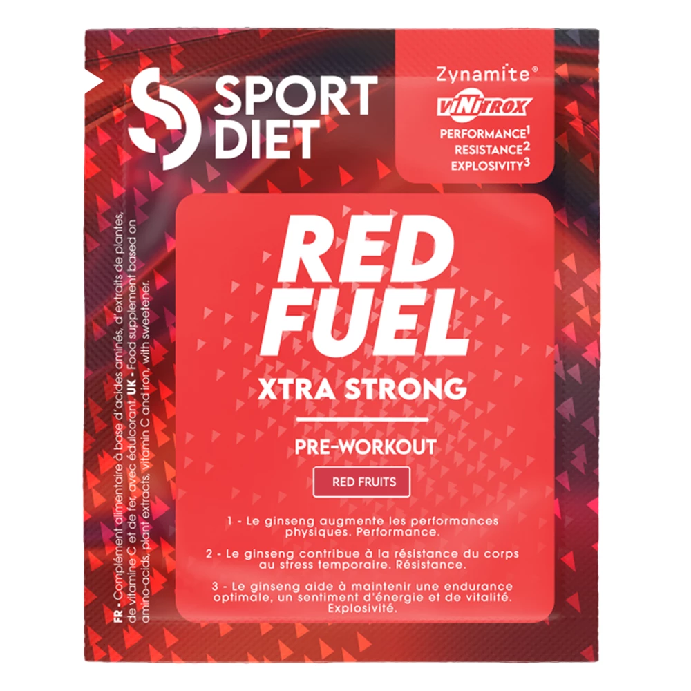 Red Fuel Pre-Workout - 10g, Red Fruits