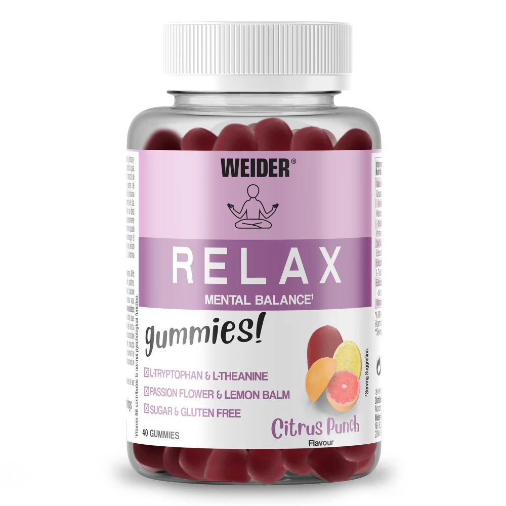 Relax - 40 Gummies, Citrus Punch