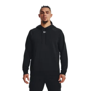 Men's Under Armour Rival Fleece Hoodie - S, Black