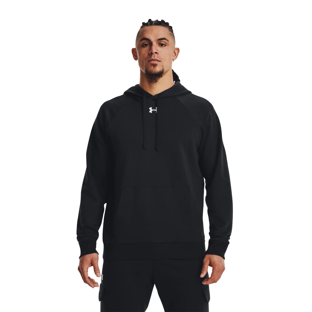 Men's Under Armour Rival Fleece Hoodie - L, Black