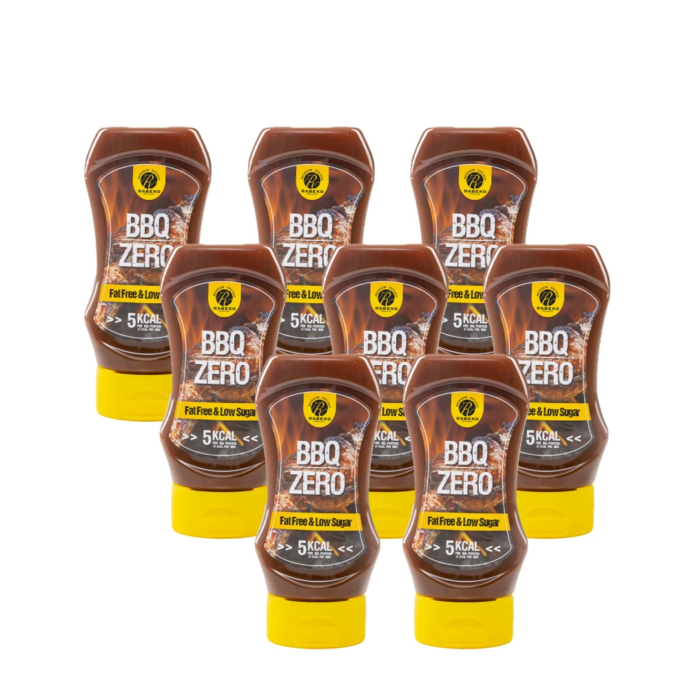 Sauces salées Rabeko - Boite de 8, BBQ