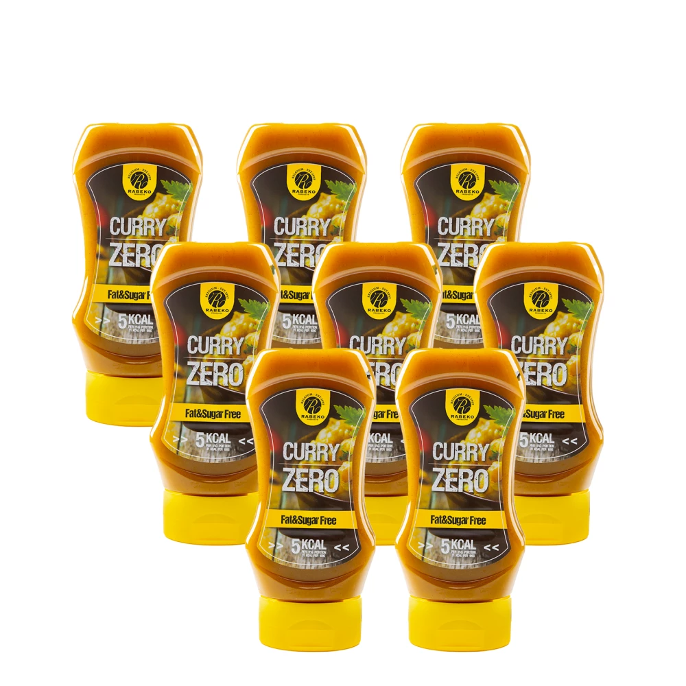 Sauces salées Rabeko - Boite de 8, Curry