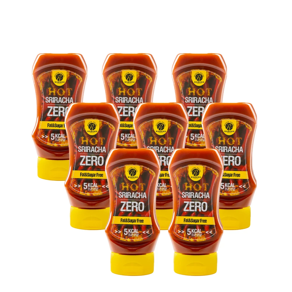 Sauces salées Rabeko - Boite de 8, Sriracha