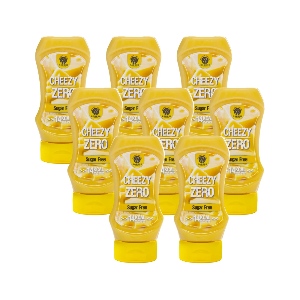Sauces salées Rabeko - Boite de 8, Cheezy