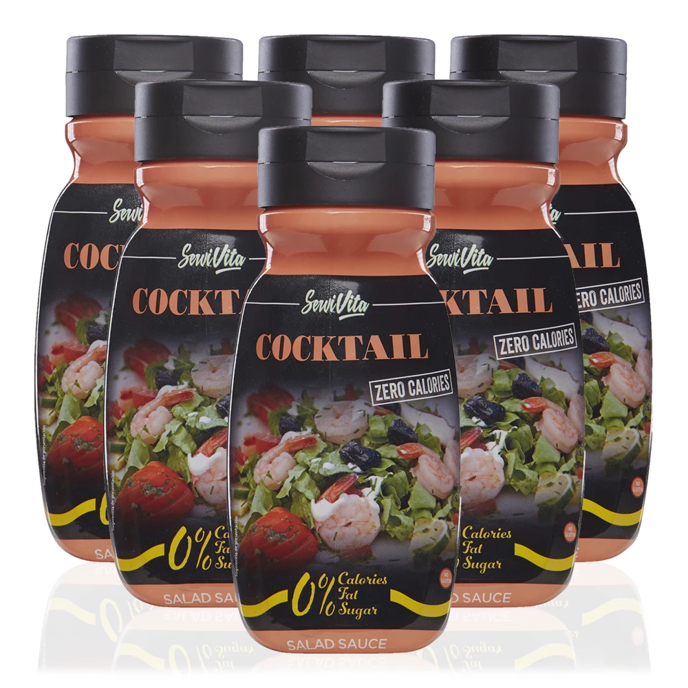 Sauces salées Servivita - Pack de 6, Cocktail