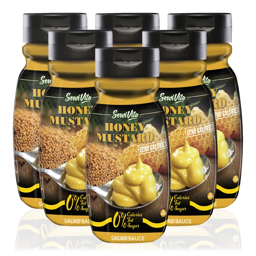 Sauces salées Servivita - Pack de 6, Honey Mustard