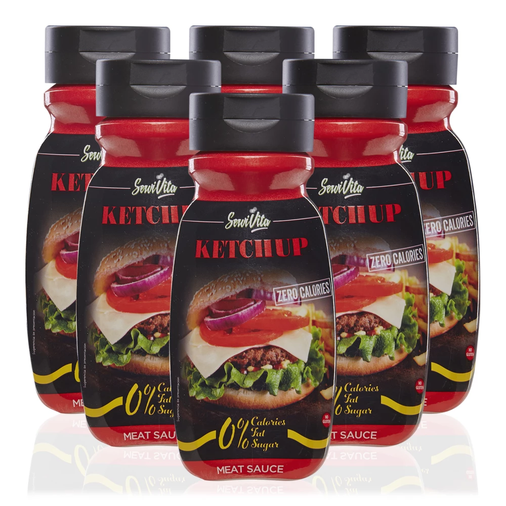 Sauces salées Servivita - Pack de 6, Ketchup