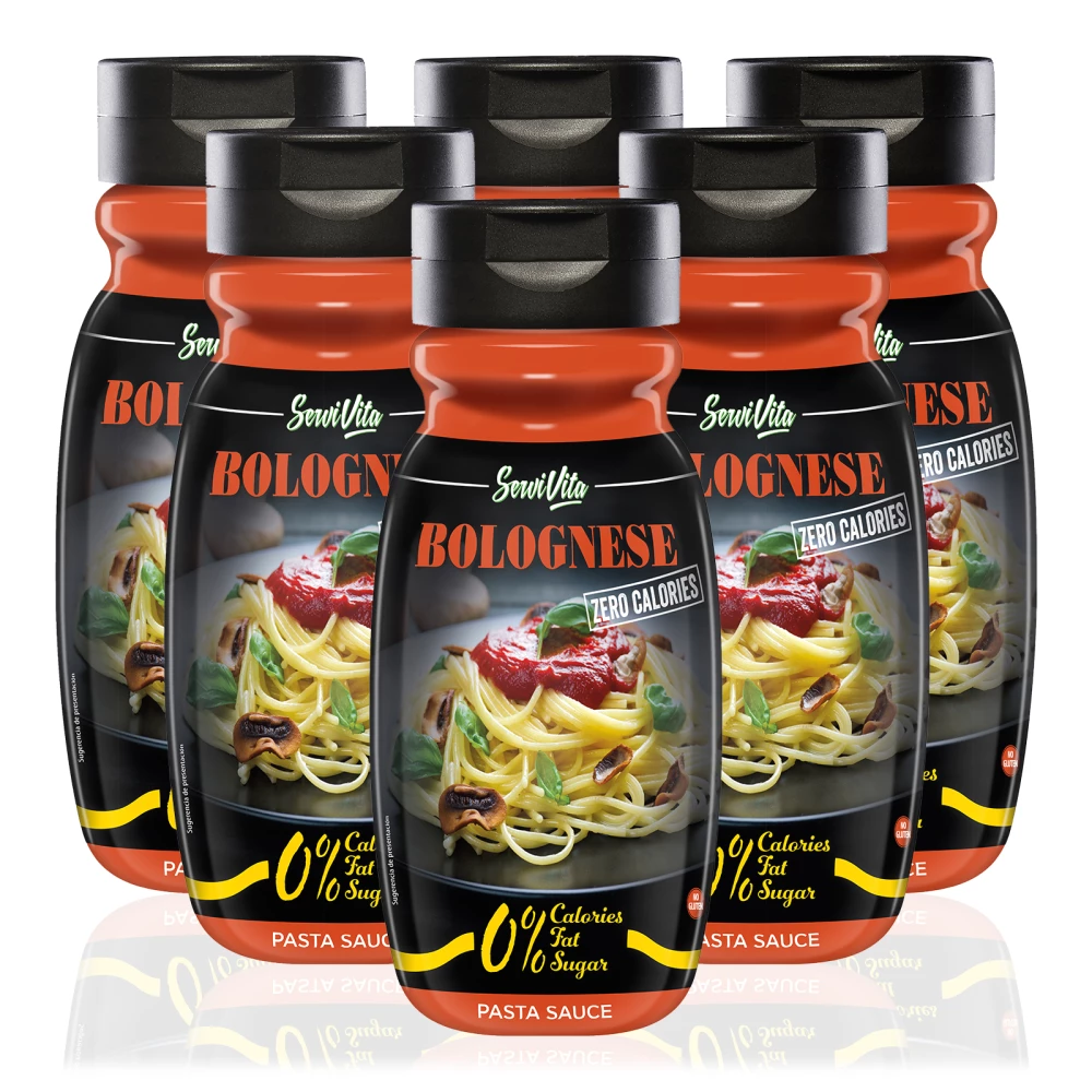 Sauces salées Servivita - Pack de 6, Bolognese