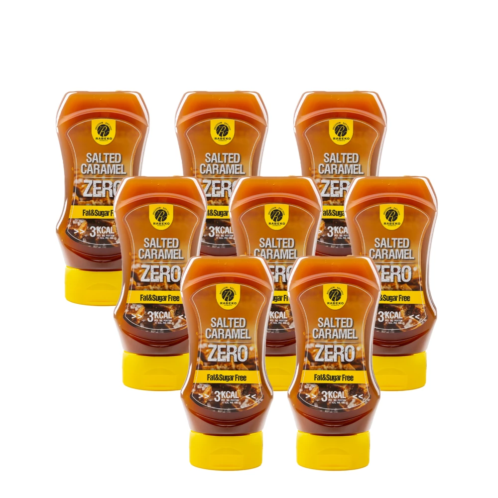 Sauces sucrées Rabeko - Boite de 8, Salted Caramel
