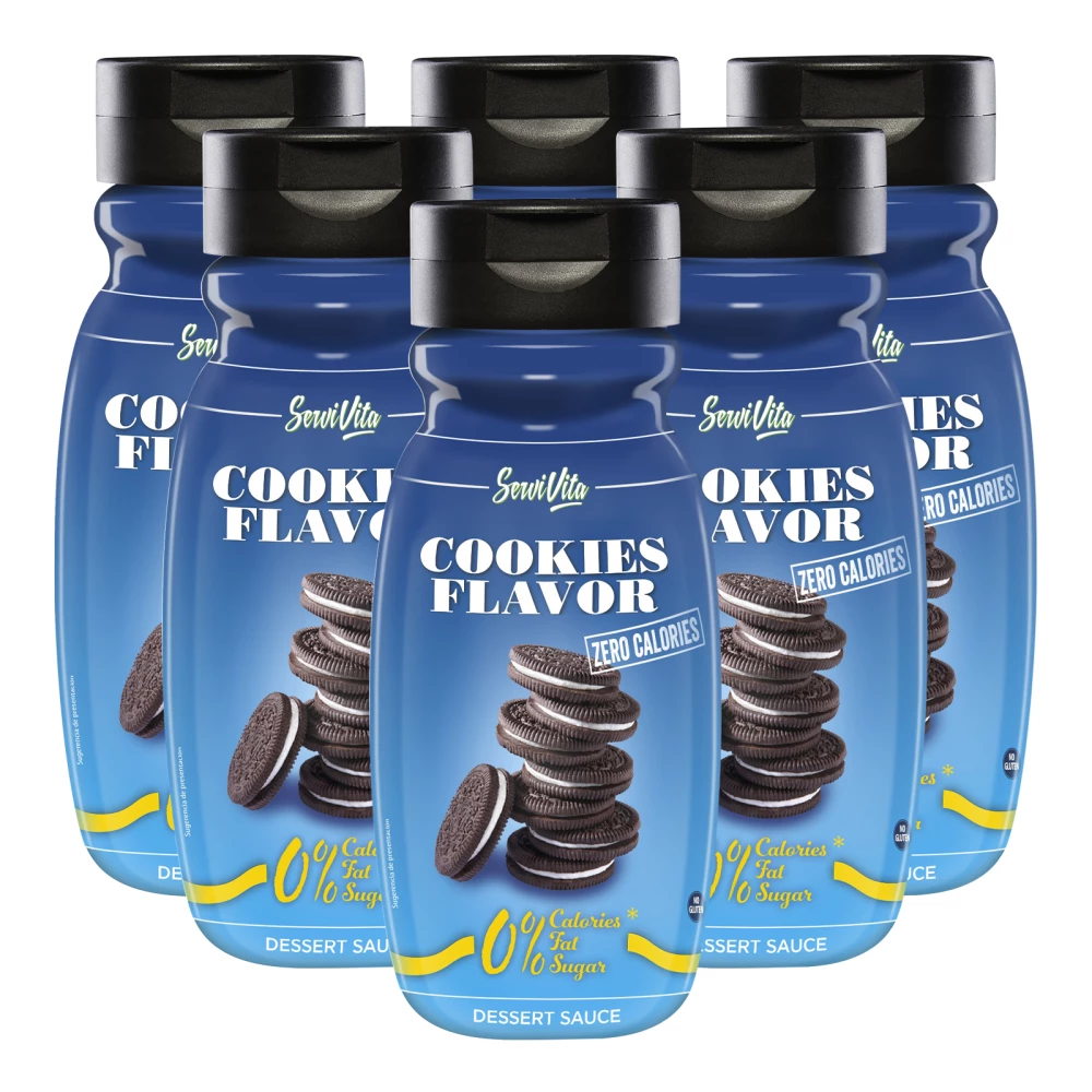 Sauces sucrées Servivita - Pack de 6, Cookies