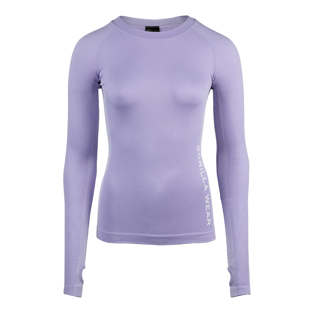 Selah Seamless Long Sleeve - S/M, Lilac